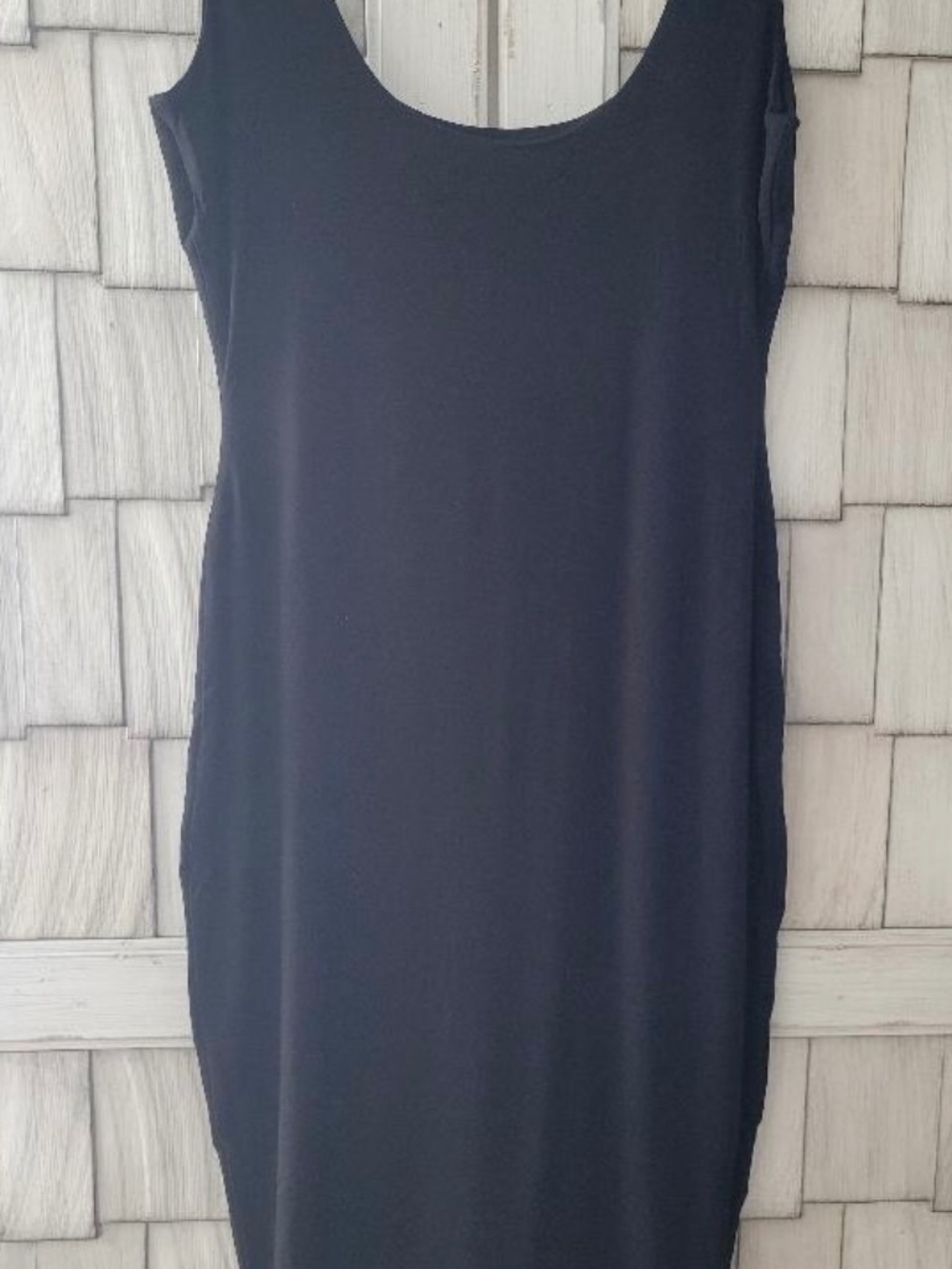 NAKED WARDROBE WOMEN'S HOURGLASS MIDI DRESS SIZE 3X BLACK